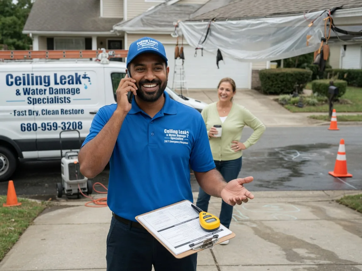Ceiling Leak Cleanup Newport, NJ FAQs